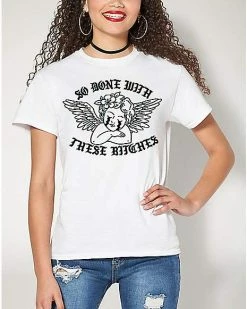 Best Pirce 👏 So Done With These Bitches T 👚 Shirt 👍