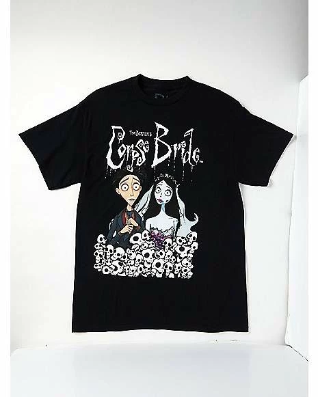 Outlet ๐ฅ Corpse Bride Skulls T ๐ Shirt ๐ 3 Outlet ๐ฅ Corpse Bride Skulls T ๐ Shirt ๐