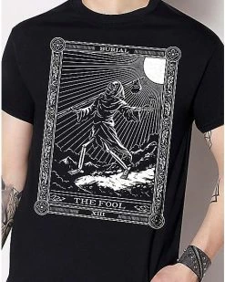 Buy ⭐ The Fool Tarot T 👚 Shirt - Burial 13 😍 7 Buy ⭐ The Fool Tarot T 👚 Shirt - Burial 13 😍 -EASY Come EASY GO-shop 03992732 b