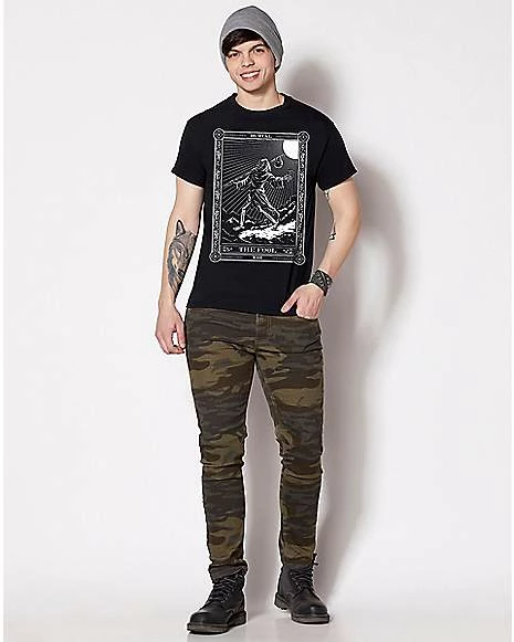 Buy ⭐ The Fool Tarot T 👚 Shirt - Burial 13 😍 5 Buy ⭐ The Fool Tarot T 👚 Shirt - Burial 13 😍 - Image 3