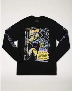 Outlet ✔️ Angel of Death Long Sleeve T 👚 Shirt ❤️