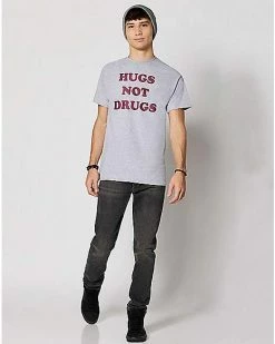 Brand new ✨ Hugs Not Drugs T 👕 Shirt - Danny Duncan 😍 -EASY Come EASY GO-shop 03994431 c