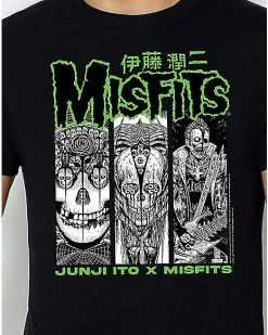 Alternative view of Coupon 😍 Junji Ito x Misfits T 👚 Shirt 💯