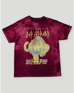 Hot Sale ✔️ Def Leppard 1984 Tour T 👕 Shirt 😉
