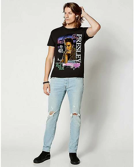 Discount 👍 King of Rock and Roll Elvis T 👚 Shirt 🎁 5 Discount 👍 King of Rock and Roll Elvis T 👚 Shirt 🎁 - Image 3