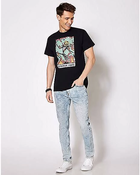 Best Pirce ๐ Pumpkin King Card Jack Skellington T ๐ Shirt - The Nightmare Before โ Christmas ๐ฅฐ 5 Best Pirce ๐ Pumpkin King Card Jack Skellington T ๐ Shirt - The Nightmare Before โ Christmas ๐ฅฐ - Image 3