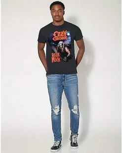 New ⭐ Bark at the Moon T 👚 Shirt - Ozzy Osbourne 🌟 -EASY Come EASY GO-shop 04108379 c