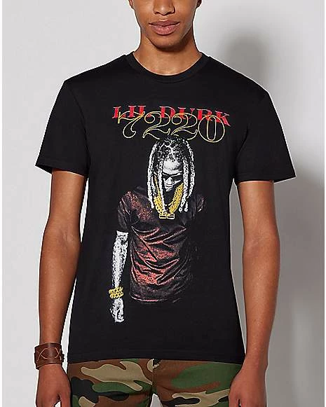 Budget 😍 Lil Durk Contrast T 👚 Shirt 💯 3 Budget 😍 Lil Durk Contrast T 👚 Shirt 💯