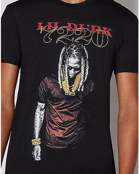 Budget 😍 Lil Durk Contrast T 👚 Shirt 💯 4 Budget 😍 Lil Durk Contrast T 👚 Shirt 💯 - Image 2