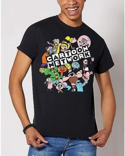 Wholesale 🤩 Black Group Cartoon Network T 👚 Shirt 🌟