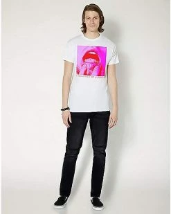 Outlet ❤️ Lips 5 Seconds of 🌞 Summer T 👕 Shirt 👍 -EASY Come EASY GO-shop 04120424 c