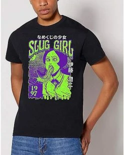 Best reviews of ๐ Slug Girl T ๐ Shirt - Junji Ito ๐ฅ