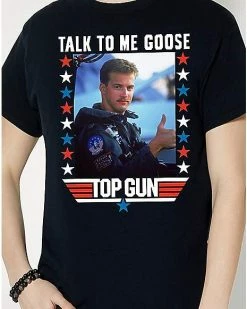 Discount 🌟 Talk to Me Goose T 👕 Shirt - Top Gun 😉 -EASY Come EASY GO-shop 04121943 b