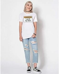 Buy 🔥 Warning I Speak T 👚 Shirt - Robert Knack ❤️ -EASY Come EASY GO-shop 04125365 c