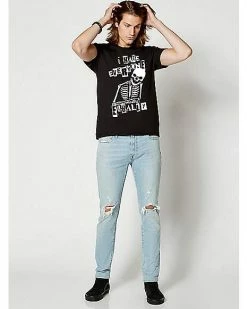 Budget ๐ I Hate Everyone Equally Skeleton T ๐ Shirt ๐ 8 Budget ๐ I Hate Everyone Equally Skeleton T ๐ Shirt ๐ -EASY Come EASY GO-shop 04126405 c