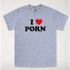 Best Pirce 😉 I Heart Porn T 👚 Shirt - Danny Duncan ✔️ -EASY Come EASY GO-shop 04128203 a