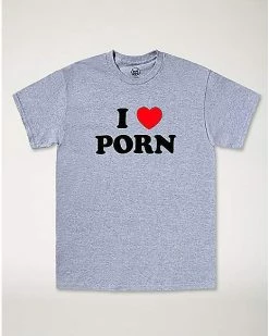 Best Pirce 😉 I Heart Porn T 👚 Shirt - Danny Duncan ✔️