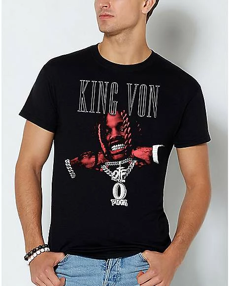 Best Sale 👏 King Von Chain T 👚 Shirt 💯 3 Best Sale 👏 King Von Chain T 👚 Shirt 💯