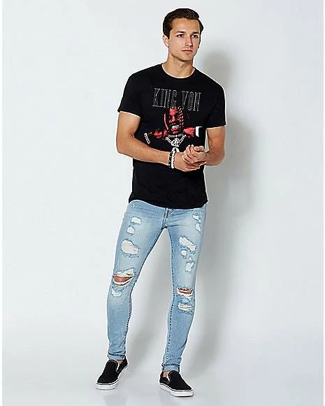 Best Sale 👏 King Von Chain T 👚 Shirt 💯 5 Best Sale 👏 King Von Chain T 👚 Shirt 💯 - Image 3