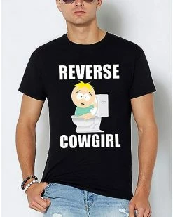 Deals 👍 Reverse Cowgirl T 👚 Shirt - South Park 🥰
