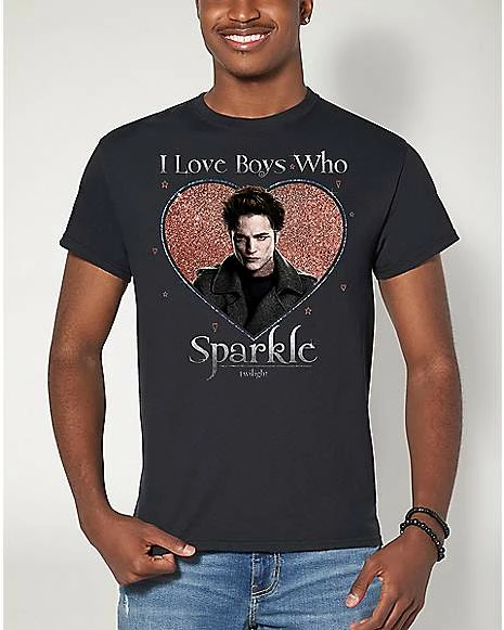 Discount ๐ I Love Boys Who Sparkle T ๐ Shirt - Twilight ๐คฉ 3 Discount ๐ I Love Boys Who Sparkle T ๐ Shirt - Twilight ๐คฉ