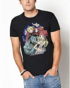 Best Sale 🔥 Characters Fullmetal Alchemist T 👚 Shirt 🛒