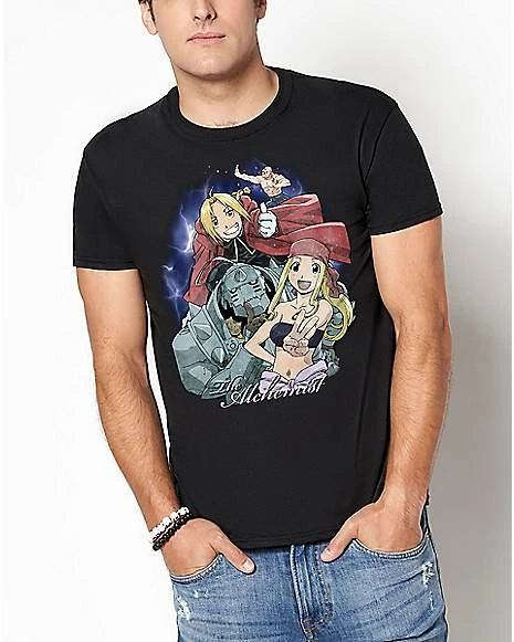Best Sale 🔥 Characters Fullmetal Alchemist T 👚 Shirt 🛒 3 Best Sale 🔥 Characters Fullmetal Alchemist T 👚 Shirt 🛒