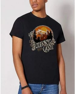 Flash Sale 🔥 Landscape Johnny Cash T 👕 Shirt ❤️