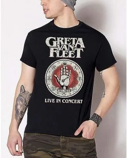 Hot Sale 💯 Greta Van Fleet Concert T 👚 Shirt 🎁