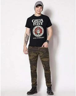 Hot Sale 💯 Greta Van Fleet Concert T 👚 Shirt 🎁 -EASY Come EASY GO-shop 04137097 c