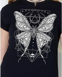 Hot Sale 🤩 Macabre Luna Moth T 👕 Shirt - von Kowen ⭐ -EASY Come EASY GO-shop 04138723 b