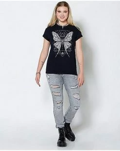 Hot Sale 🤩 Macabre Luna Moth T 👕 Shirt - von Kowen ⭐ -EASY Come EASY GO-shop 04138723 c