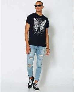 Hot Sale 🤩 Macabre Luna Moth T 👕 Shirt - von Kowen ⭐ -EASY Come EASY GO-shop 04138723 g