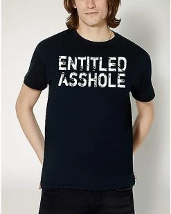 Deals ⭐ Entitled Asshole T 👕 Shirt - Jocuto 🤩