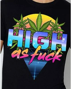 Best reviews of 🔔 High As Fuck T 👕 Shirt 🌟 -EASY Come EASY GO-shop 04141131 b