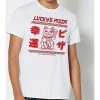 Outlet 🎉 Lucky's Pizza T 👕 Shirt - Gubby Designs 🔔 -EASY Come EASY GO-shop 04148201 a