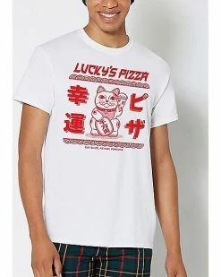 Outlet 🎉 Lucky's Pizza T 👕 Shirt - Gubby Designs 🔔