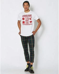 Outlet 🎉 Lucky's Pizza T 👕 Shirt - Gubby Designs 🔔 -EASY Come EASY GO-shop 04148201 c