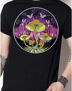 Buy 🌟 Hippie Mushrooms T 👕 Shirt - Akasha Shrine 🌟 -EASY Come EASY GO-shop 04148284 f