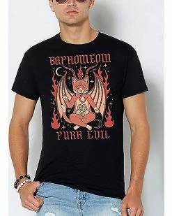 Top 10 🔥 Baphomeow T 👚 Shirt - Thiago Correa 🧨 -EASY Come EASY GO-shop 04148524 e