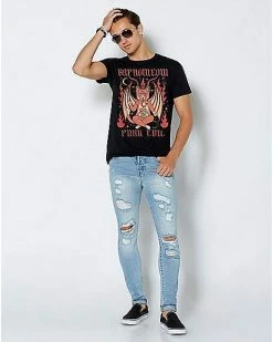 Top 10 🔥 Baphomeow T 👚 Shirt - Thiago Correa 🧨 -EASY Come EASY GO-shop 04148524 g