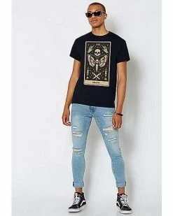 Best Sale 🎉 Death Moth Tarot T 👚 Shirt - Thiago Correa ✨ -EASY Come EASY GO-shop 04148607 g