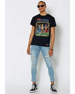 Discount 😉 My First Zombie Apocalypse T 👕 Shirt - Steven Rhodes ✔️ -EASY Come EASY GO-shop 04152641 g