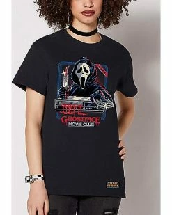 Flash Sale ❤️ Ghost Face Movie Club T 👚 Shirt - Steven Rhodes ✨ -EASY Come EASY GO-shop 04157236 e