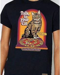 Hot Sale โ Talk to Your Cat T ๐ Shirt - Steven Rhodes ๐ 14 Hot Sale โ Talk to Your Cat T ๐ Shirt - Steven Rhodes ๐ -EASY Come EASY GO-shop 04168332 f