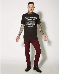 Best Sale 🛒 My Parents Said I Could Be Anything T 👚 shirt 🧨 -EASY Come EASY GO-shop 07415573 c