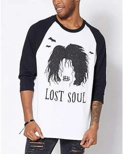 Top 10 ๐ Lost Soul Billy Butcherson Raglan T ๐ Shirt - Hocus Pocus ๐