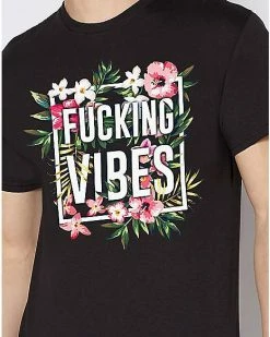 Brand new 🔔 Floral Fucking Vibes T 👕 Shirt 🔔 -EASY Come EASY GO-shop 07514797 b 1