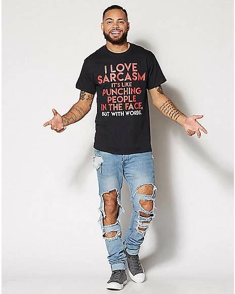 Best Sale ๐ฅ I Love Sarcasm T-Shirt ๐ฏ 9 Best Sale ๐ฅ I Love Sarcasm T-Shirt ๐ฏ - Image 7