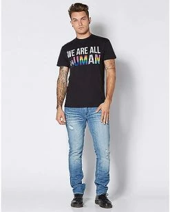 Buy ✨ We Are All Human Pride Plus Size T 👕 Shirt 🥰 -EASY Come EASY GO-shop 07516990 c 1